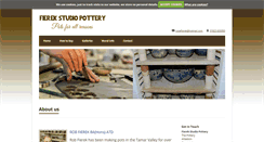 Desktop Screenshot of fierekpottery.com